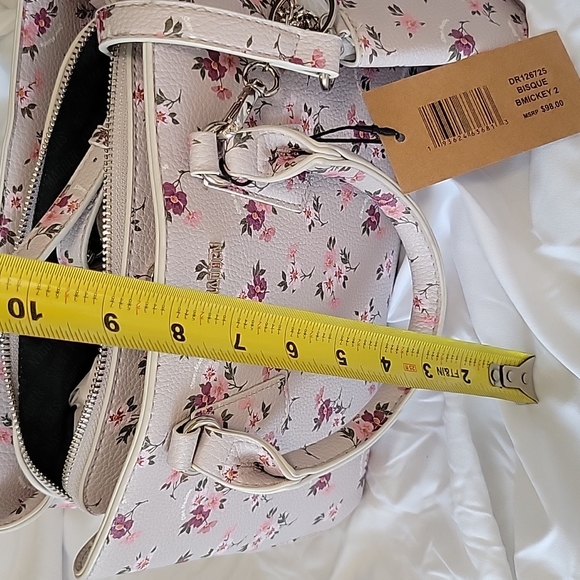 Steve Madden Bisque Floral BMICKEY 2 Clutch and Crossbody NWT! - Picture 13 of 14